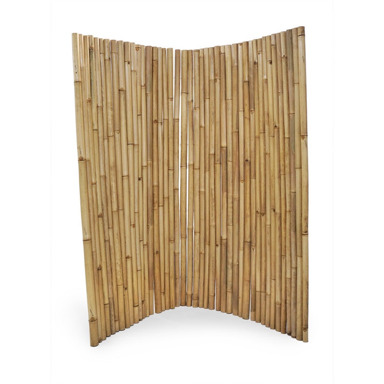 Bambuskärm av bambupinnar