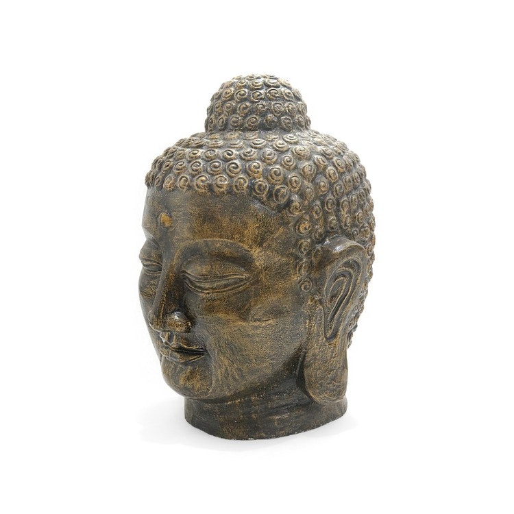 Buddah huvud staty