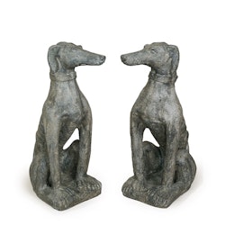 Skulptur Hunde Greyhound Small