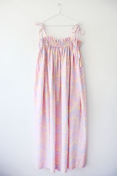 Dress with straps