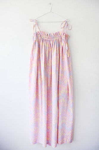 Dress with straps