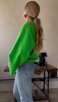 Fleece sweater