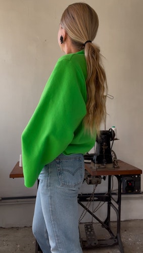 Fleece sweater