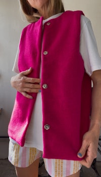 Wool vest