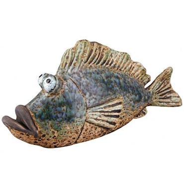 Keramisk fisk "Franjo" Sæt med 2