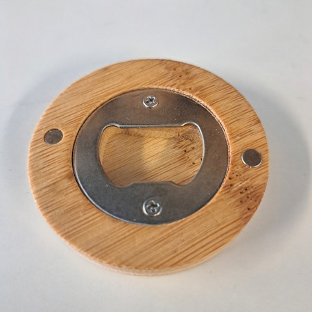 Flaschenöffner holz magnetisch/Flaskeåbner i træ med magnet