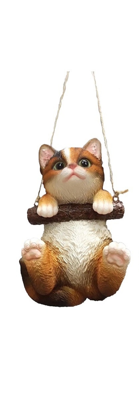 Hængende kat 3 farvet