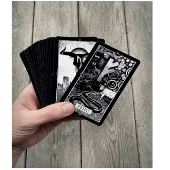 ELDER FUTHARK RUNE CARDS, DIVINATION CARDS - RUNE CARD DECK 2:ND EDITION
