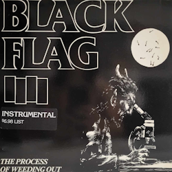 BLACK FLAG - THE PROCESS OF WEEDING OUT
