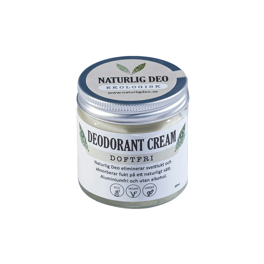 Naturlig Deo Ekologisk deodorant cream Doftfri