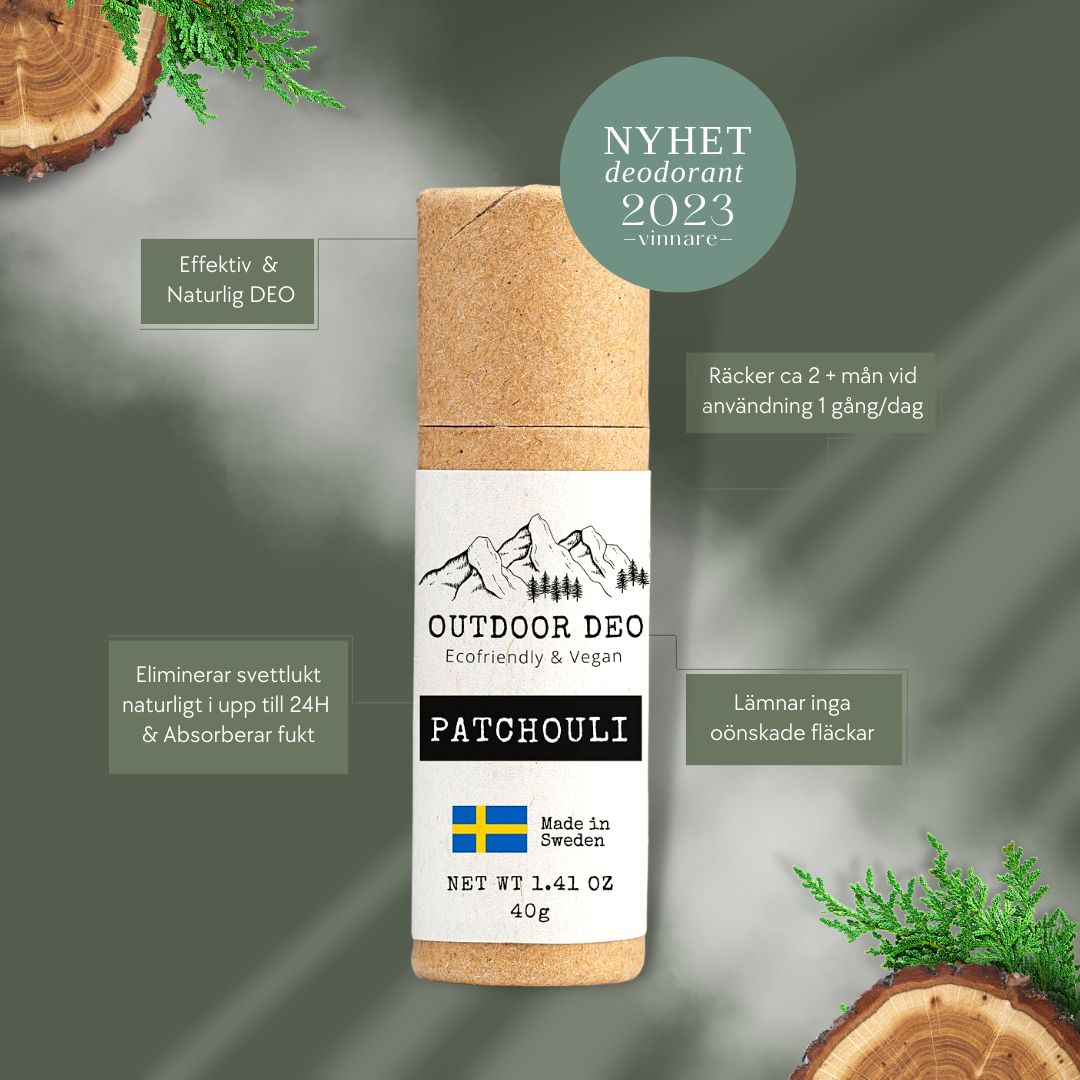 Dalarnas eko Naturlig Deodorant Patchouli