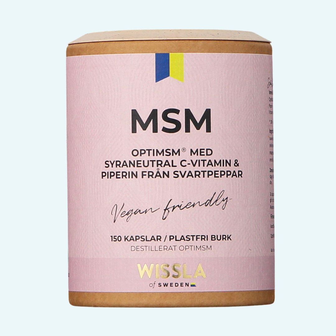 Wissla MSM + C-vitamin + Piperin