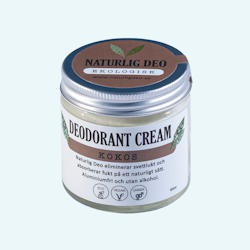 Naturlig Deo Ekologisk Deodorant Cream Kokos