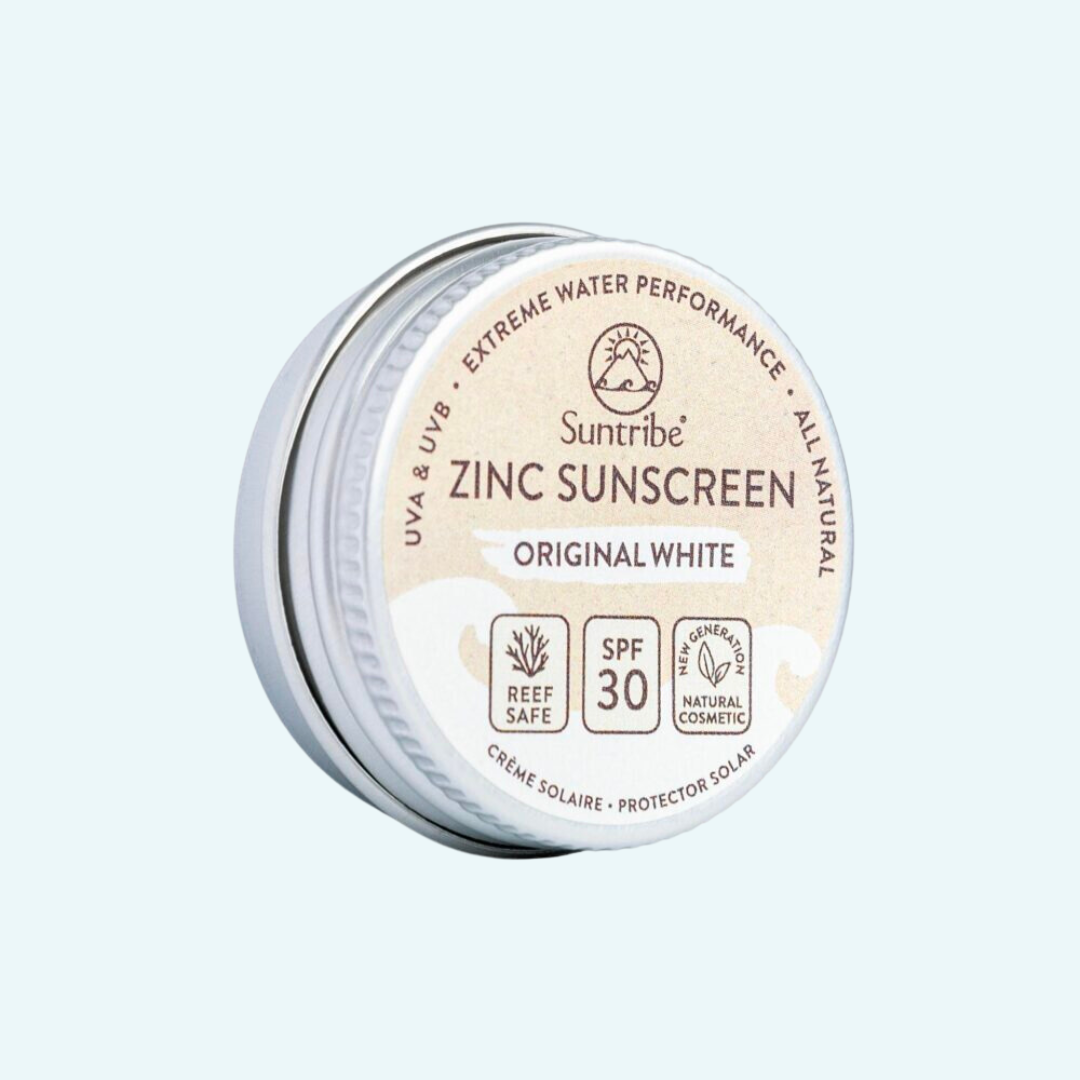 Suntribe Natural Mineral Face & Sport Mini Zinc Sunscreens SPF 30