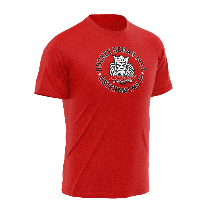 Röd T-shirt- Brinken
