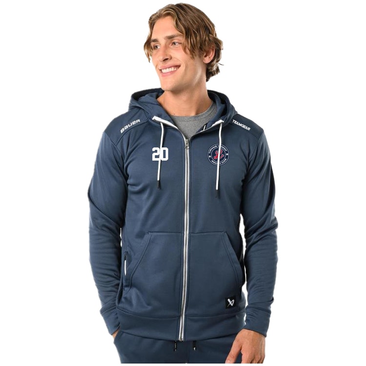 Bauer Fullzip hoodie Jr- Lidingö
