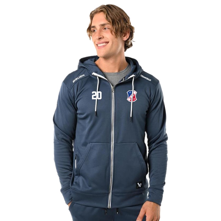 NYHET! Bauer Fullzip Hoodie Jr- VIK