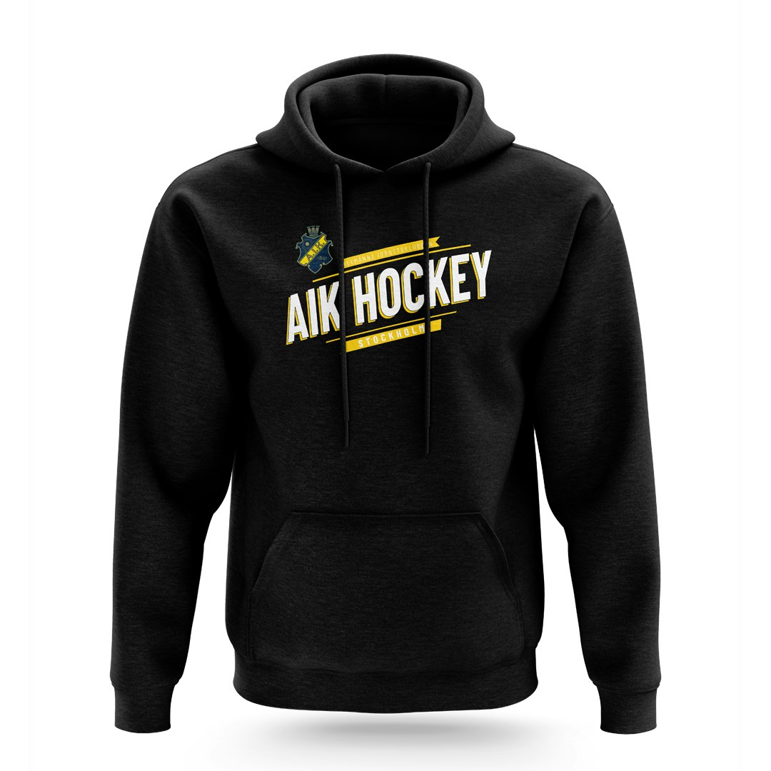 NYHET! AIK hoodie, svart