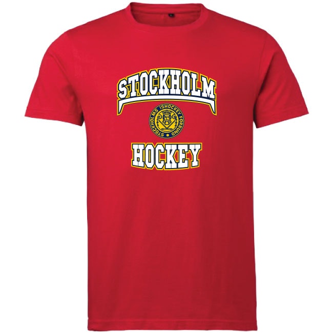 Sthlm IF tee, röd