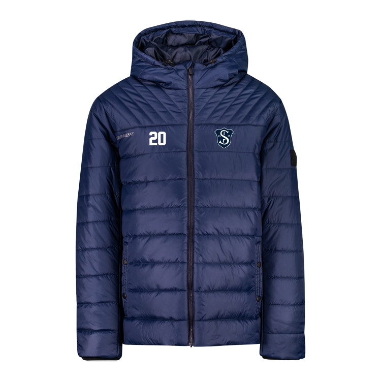 Bauer Hooded Puffer jkt- Segeltorp IF