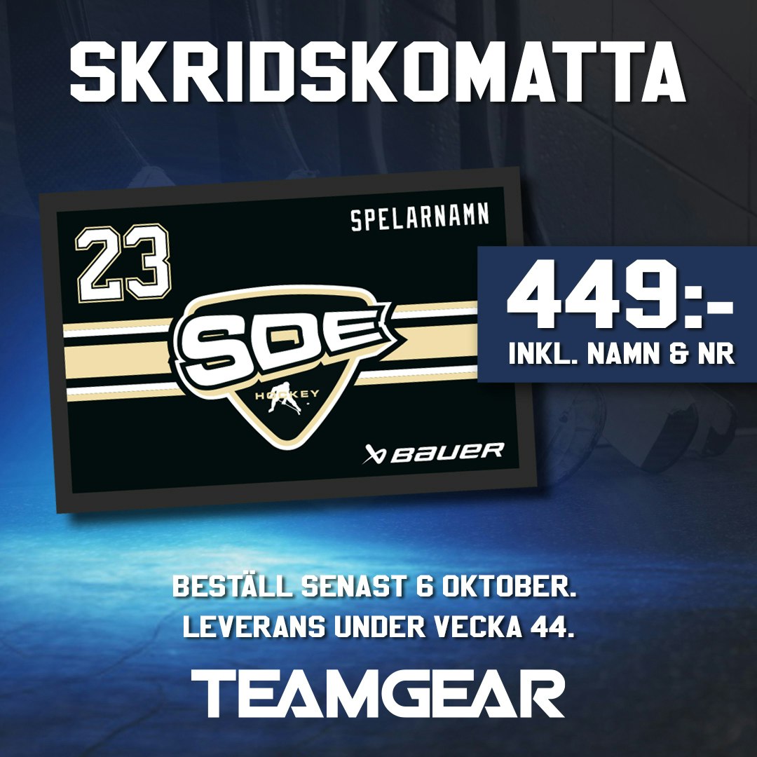 SDE skridskomatta, OBS! sista beställningsdatum 6/10-24