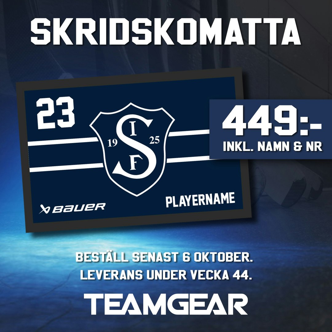 Segeltorp skridskomatta, OBS! sista beställningsdatum 6/10-24