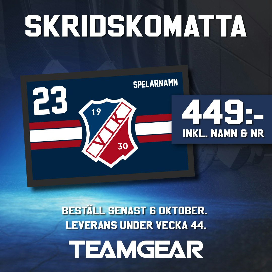 Viggan skridskomatta, OBS! sista beställningsdatum 6/10-24