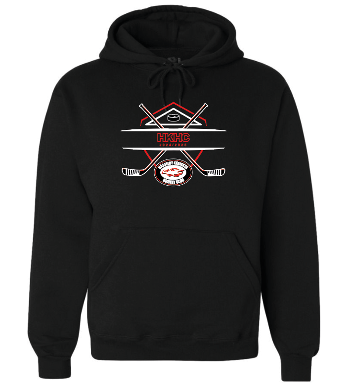 HKHC camp hoodie, svart