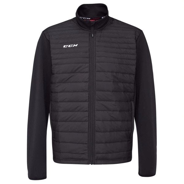 CCM quilted jkt - Black