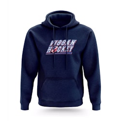 VIK hoodie, navy text logo