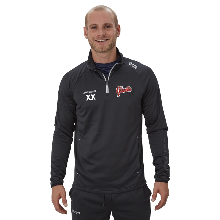 Bauer Vapor 1/4 Zip Fleece Top JR, Lund 23/24
