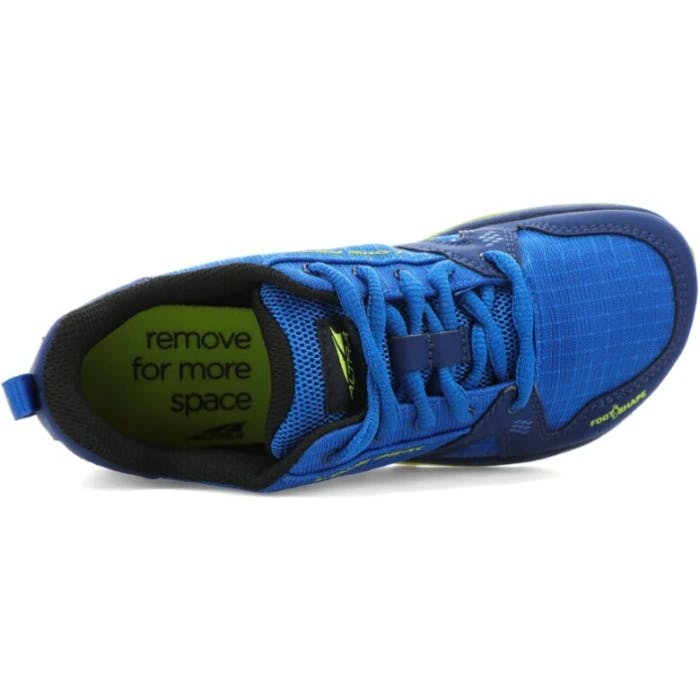 Altra Youth Lone Peak Blue/Lime