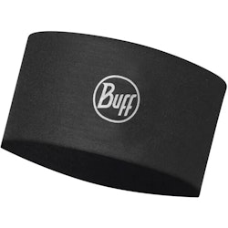 Buff Coolnet UV Headband Wide Solid Black
