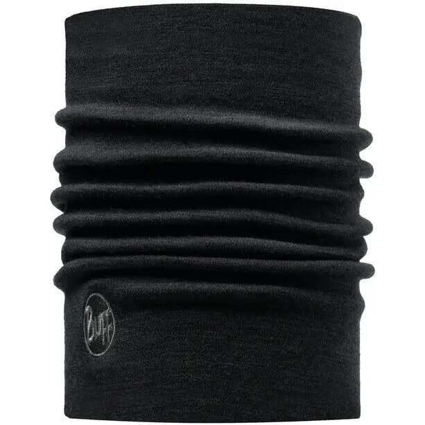 Buff Heavyweight Merino Wool Solid Black