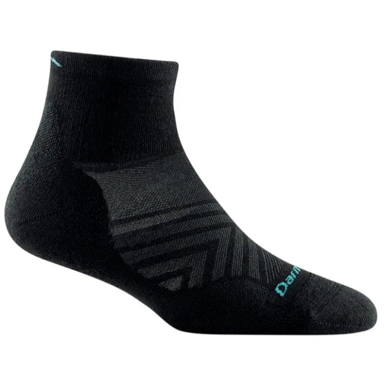 Darn Tough Women's Run 1/4 Ultra-Lightweight - Black