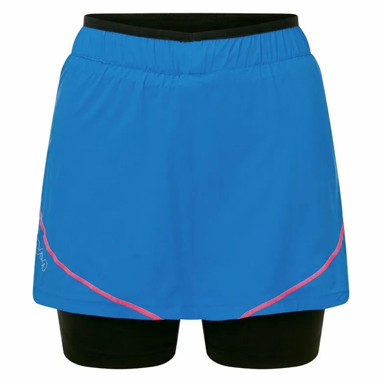 OMM W Pace Skort Blue/Pink