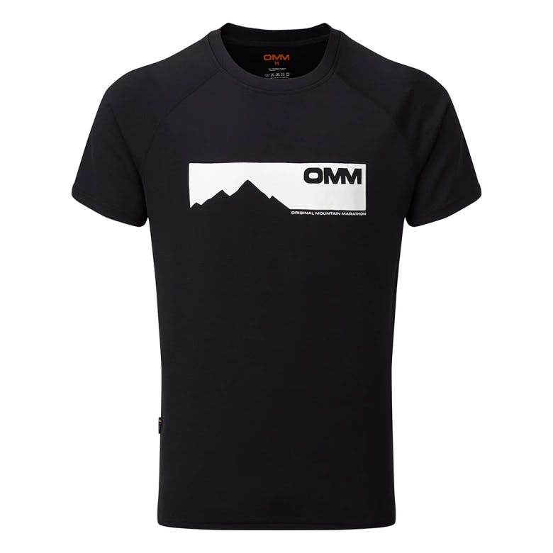 OMM M Bearing Tee S/S Black Mountain