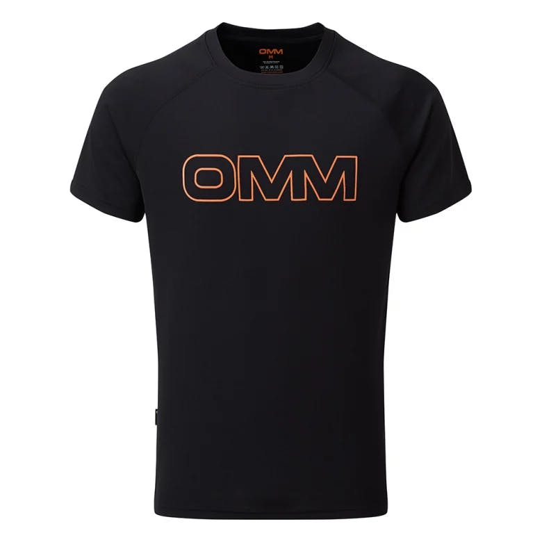 OMM M Bearing Tee S/S   Black