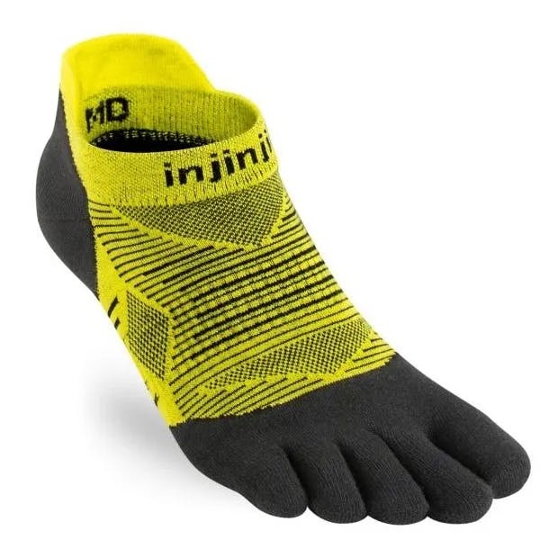 Injinji Run Lightweight No-Show Limeade