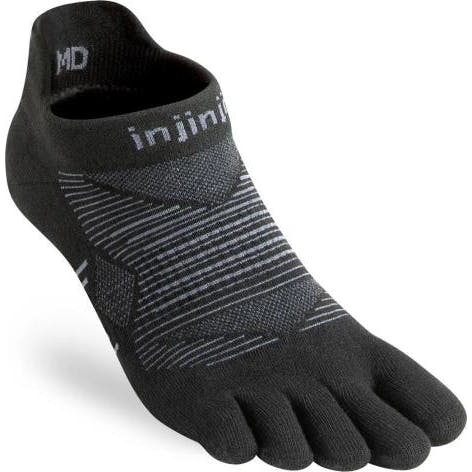 Injinji Run Lightweight No-Show Noir