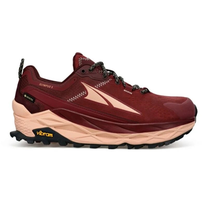 Altra W Olympus 5 Hike Low Gore-Tex Maroon