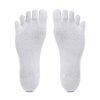 Vibram 5TOE Sock No Show White