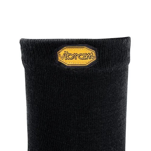 Vibram 5TOE Sock Crew Wool Black