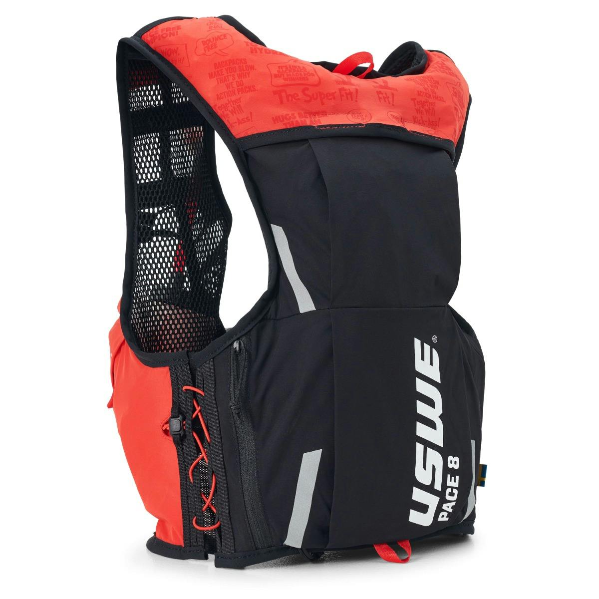 USWE Pace 8 Red/Black