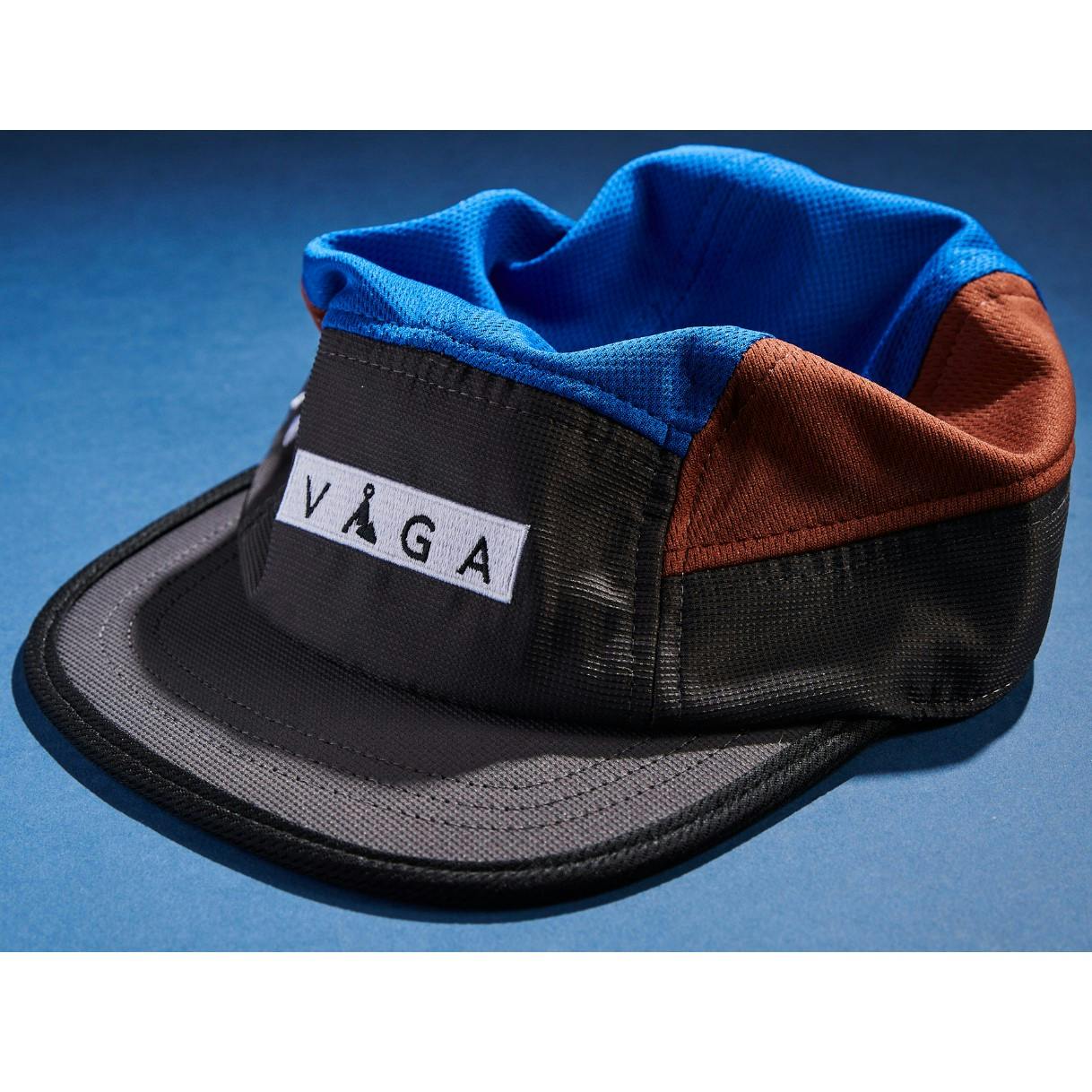 VÅGA Club Cap Black/Brown/Blue