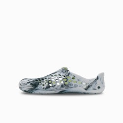 VivoBarefoot Juniors Ultra Bloom Obsidian White