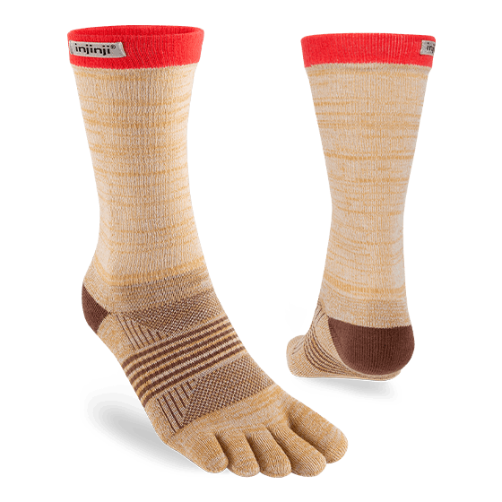 injinji W Trail Midweight Crew Spur