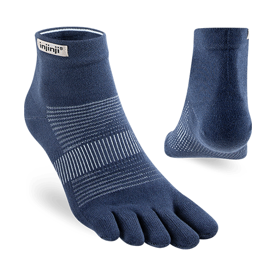 Injinji Run Lightweight Mini Crew Navy