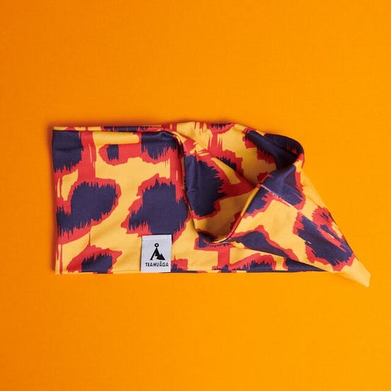 Våga Headband Burnt Yellow / Orange / Navy