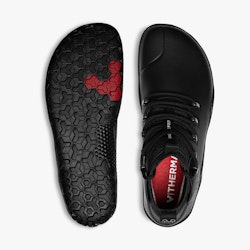 VivoBarefoot M Magna Leather FG Obsidian